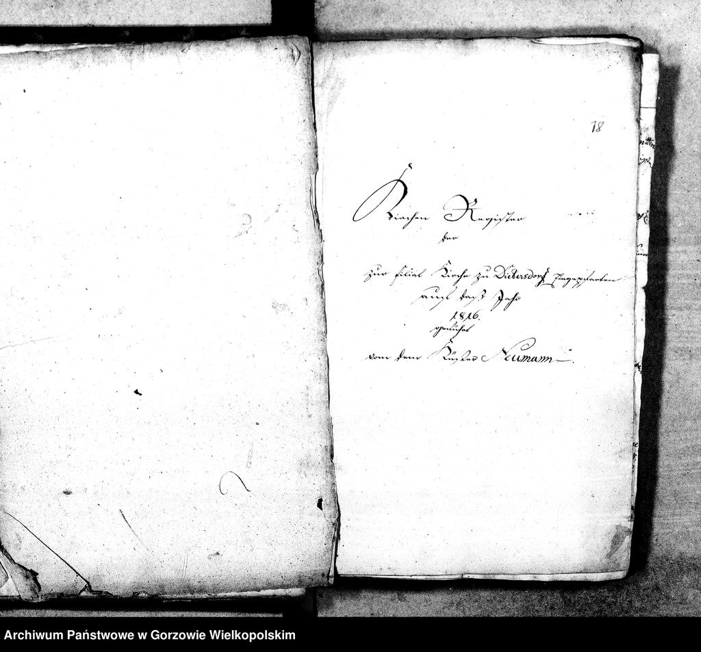 image.from.unit.number "Duplikate der Kirchenbücher von Parochie in Diedersdorf: Diedersdorf (Nowe Dzieduszyce), Charlottenhof (Sosny)"