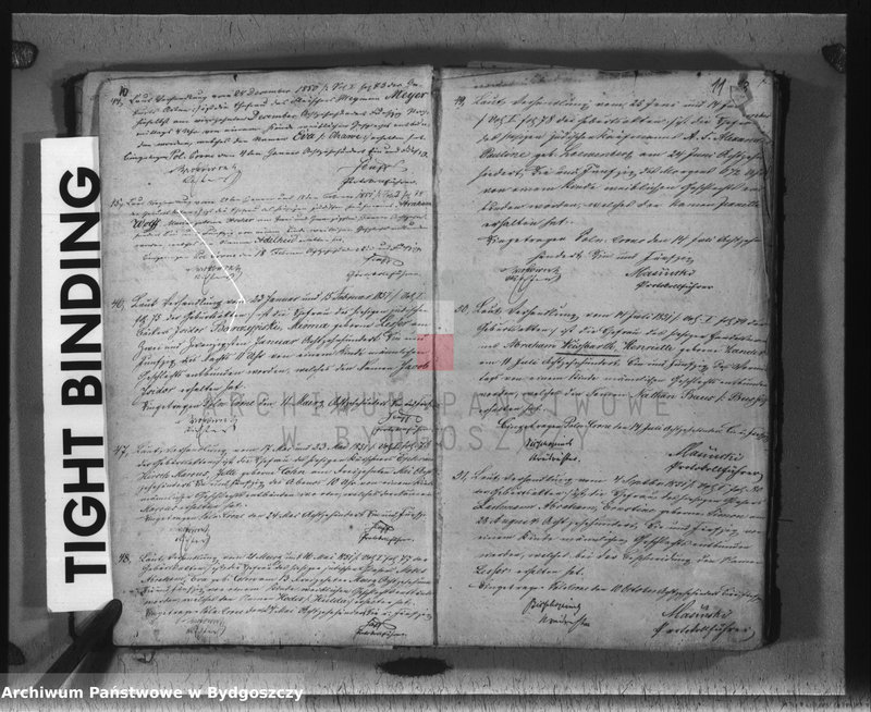 image.from.team "Akta metrykalne żydowskiej gminy wyznaniowej w Koronowie, pow. Bydgoszcz"