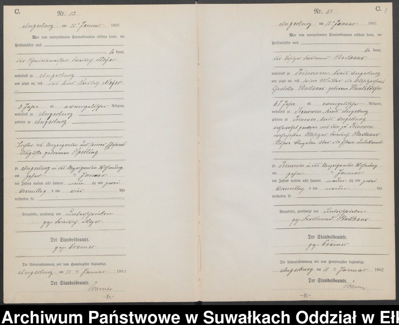 image.from.unit.number "Sterbe-Neben-Register des Preussischen Standes-Amtes Angerburg Kreis Angerburg"