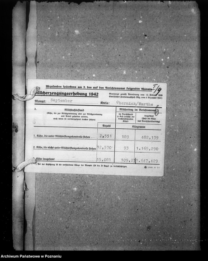 Obraz 10 z jednostki "Milcherzeugungs- Erhebung"