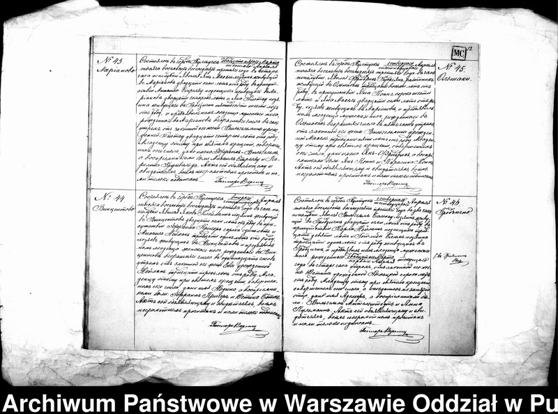 image.from.unit.number "Akta urodzeń, małżeństw i zgonów"