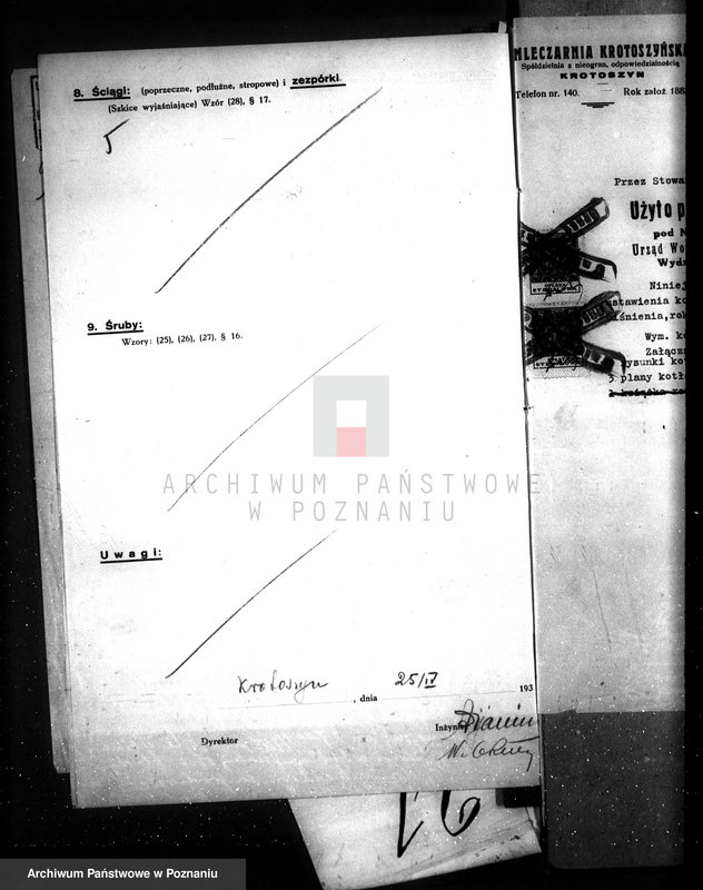image.from.unit.number "Mleczarnia krotoszyńska, Spółka z nieogr. odpowiedzialnością w Krotoszynie nr woj. kotła 21"
