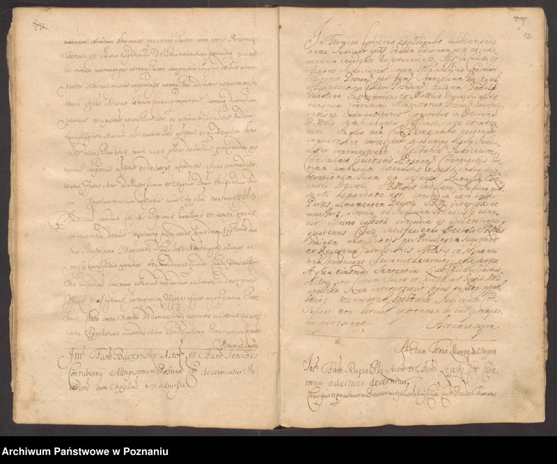 Obraz 14 z jednostki "Acta officii consularis civitatis Posnaniae."