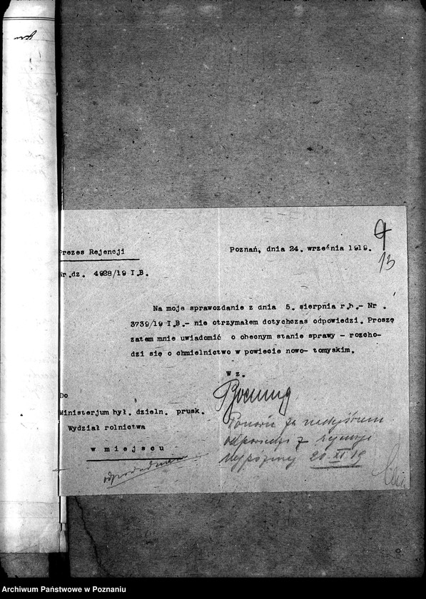 Obraz 17 z jednostki "Przemysł rolniczy i pokrewny - korespondencja"