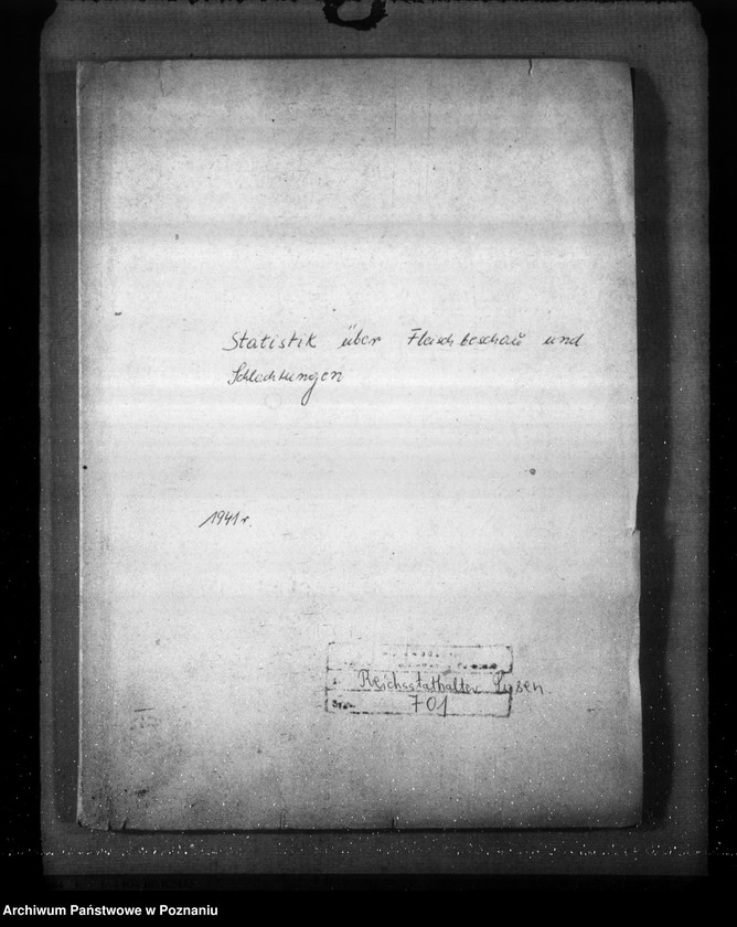 Obraz 4 z jednostki "Statistik über Fleischbeschau und Schlachtungen"