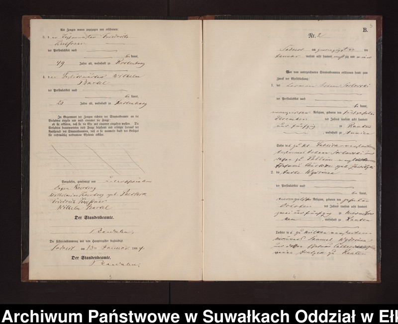 image.from.unit.number "Heiraths-Neben-Register des Preussischen Standes-Amtes Neuhoff Kreis Loetzen"