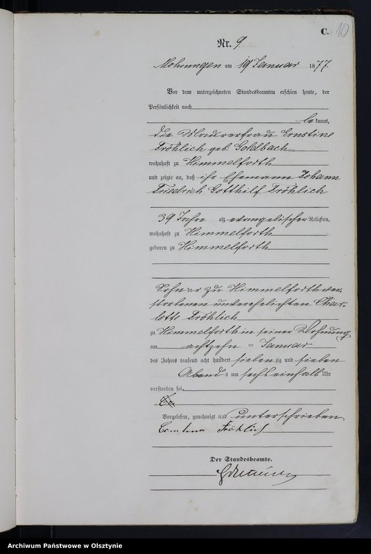 image.from.unit.number "Sterbe-Haupt-Register Nr 1 - 165"