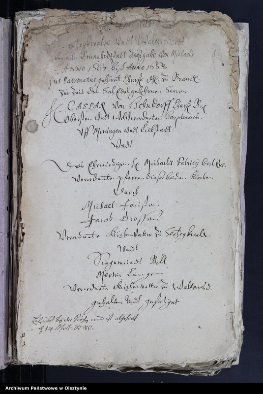 image.from.unit.number "Kirchen Rechnung des Kirchspiels Herzogswalde /1667-1669, 1681, 1708, 1709, 1712, 1715, 1717-1720./"
