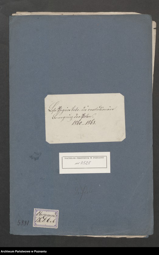 Obraz 2 z jednostki "Lose Papiere betreffend die revolutionäre Bewegung der Polen."