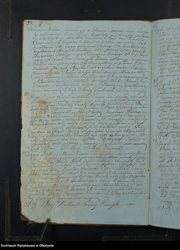 image.from.unit.number "Akta Urodzenia, Małżeństw, Zeyścia Parafii Janowo Powiatu Przasnyskiego Gubernij Płockiej z Roku 1851"