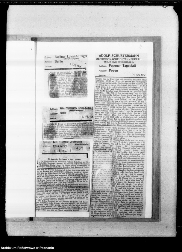 Obraz 8 z jednostki "Sprawy kościelne a Polska [wycinki z prasy niemieckiej]"