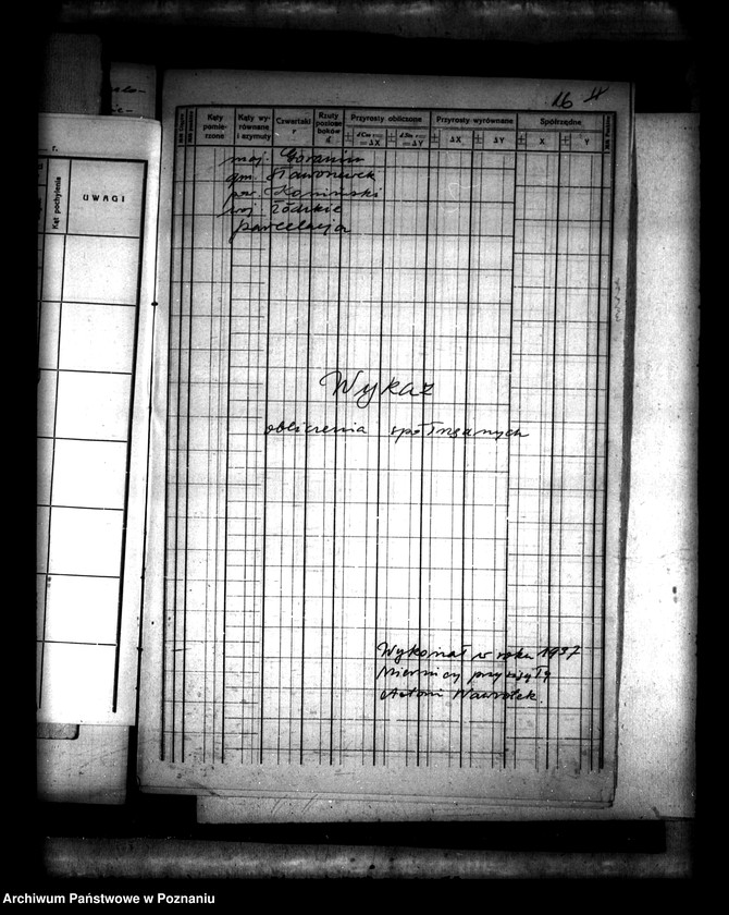 Obraz 19 z jednostki "Dowody pomiarowe gminy Sławoszewek powiatu konińskiego"