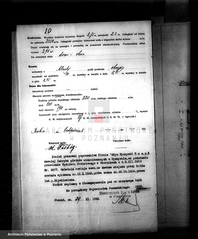 Obraz 15 z jednostki "Mleczarnia Fr. Stefańskiego w Krobi pow. gostyński"