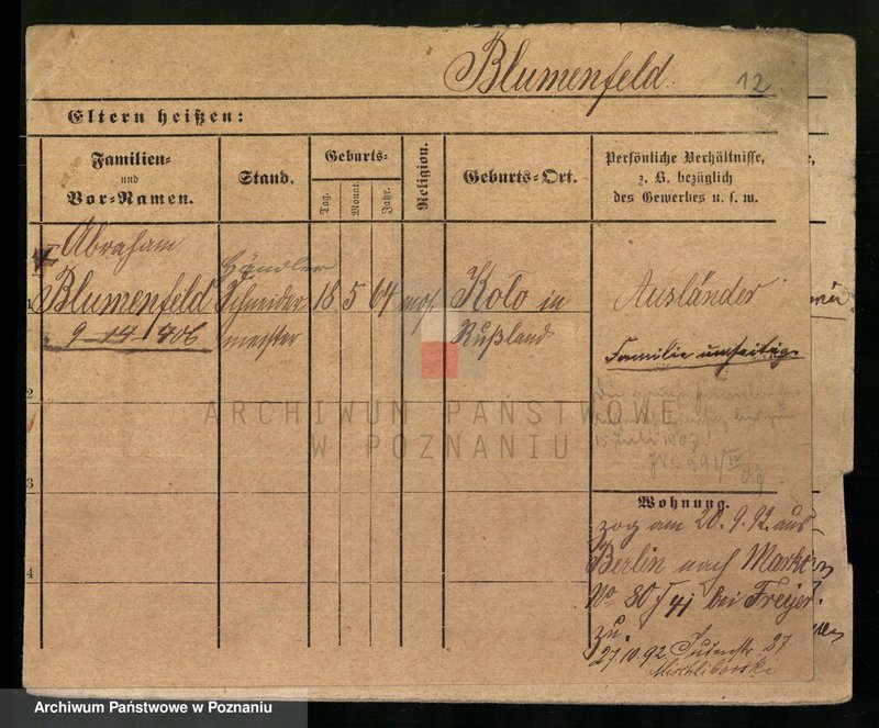 Obraz 14 z jednostki "Blumenau - Boch"