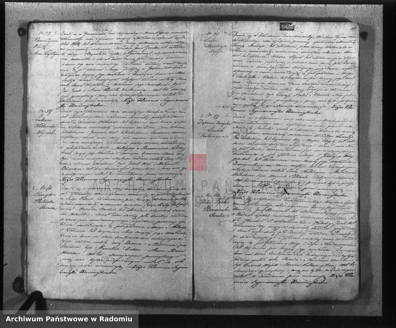 image.from.unit.number "Duplikat akt urodzenia, zaślubin i zeyścia parafii Głowaczew na rok 1840"