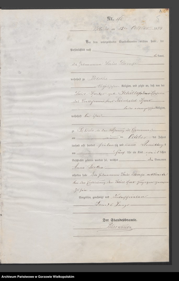 image.from.unit.number "Geburts Register, tom II"