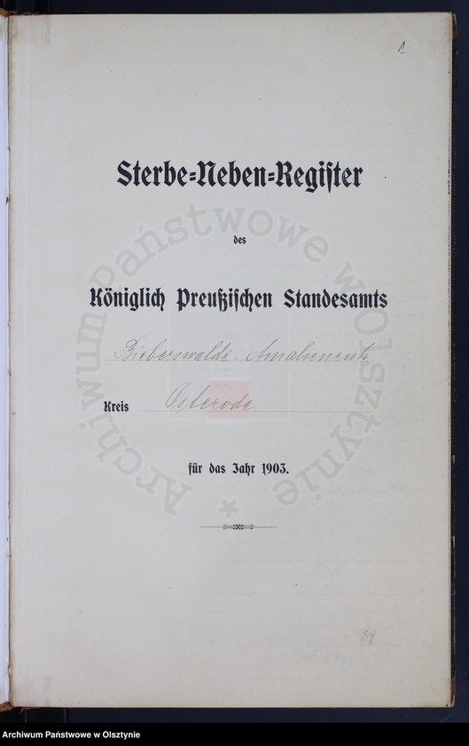 image.from.unit.number "Sterbe-Neben-Register Nr 1 - 92"