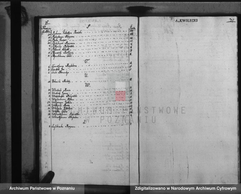 Obraz 16 z jednostki "Księga urodzonych, zaślubionych i zmarłych"
