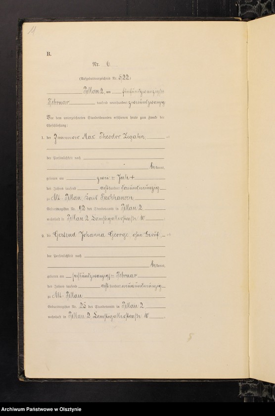 image.from.unit.number "Heiraths-Haupt-Register Nr 1 - 42 i 1 - 29"