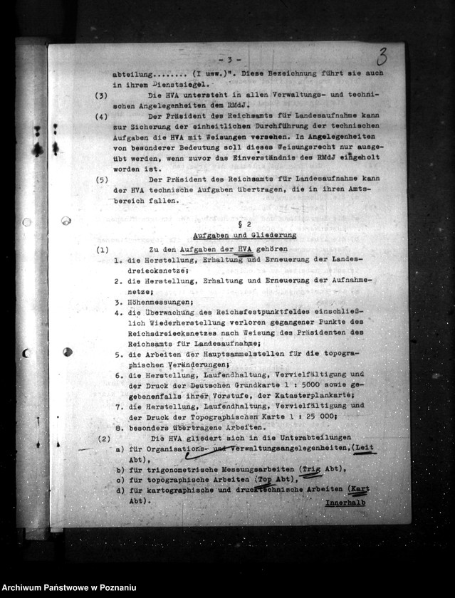 Obraz 7 z jednostki "Haushalt- Hauptvermessengsabteilung"