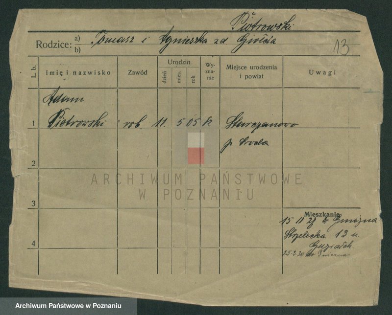 Obraz 13 z jednostki "Piotrowski (samotni mężczyźni i kobiety)"