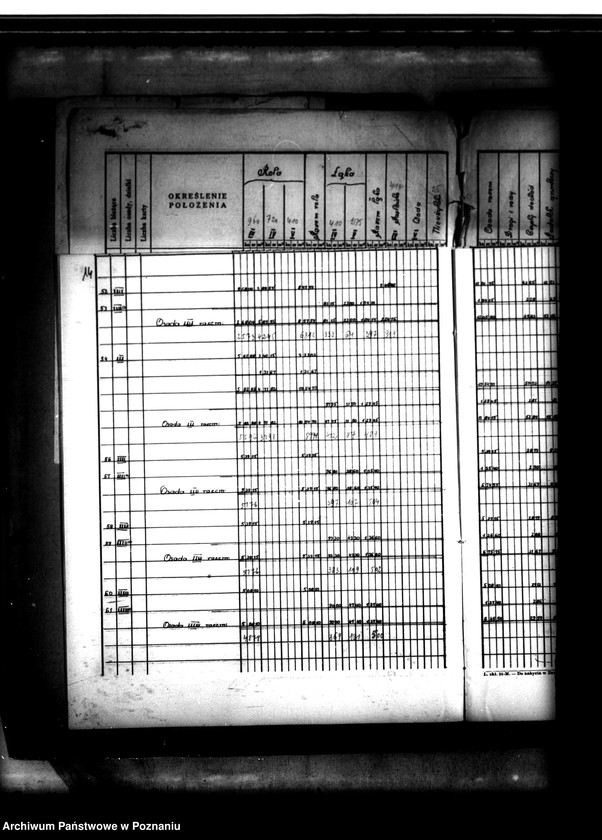 Obraz 18 z jednostki "Tymczasowy rejestr pomiarowo-parcelacyjny majątku Duszniki powiatu szamotulskiego"