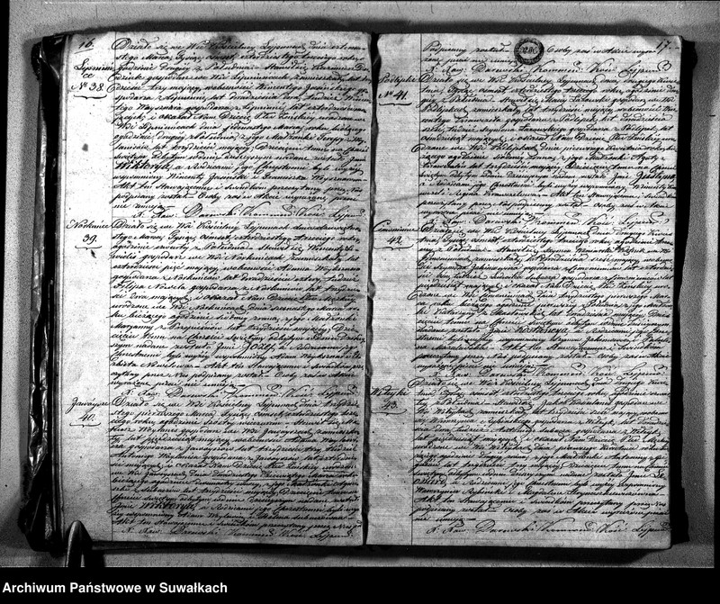 image.from.unit.number "Księga Duplikat Parafij Leypuny o Urodzonych, Zaślubionych i Umarłych w Roku 1843"