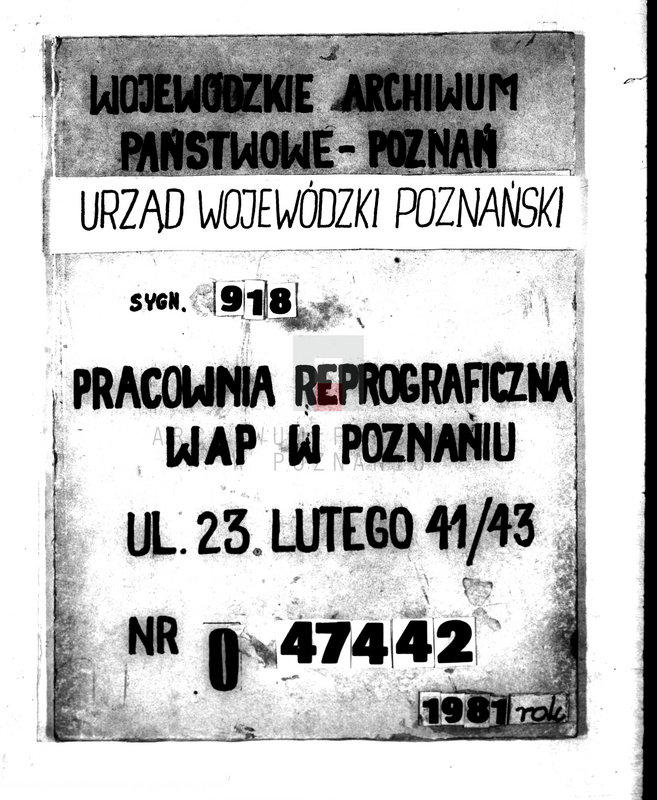 Obraz 1 z jednostki "/Stowarzyszenie Restauratorów w Jarocinie/"