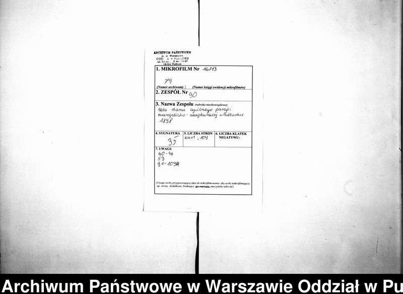 image.from.unit.number "Akta urodzeń, małżeństw i zgonów"