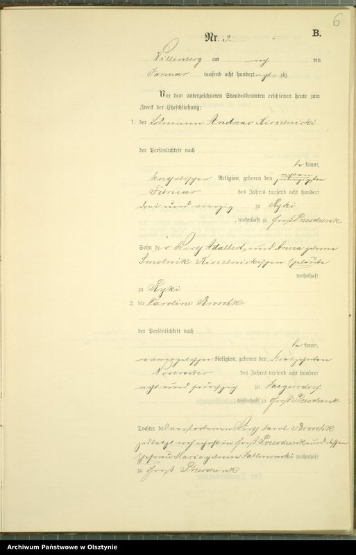 image.from.unit.number "Heiraths-Neben-Register Nr 1 - 51"