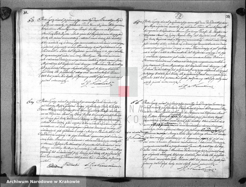 image.from.unit.number "AKTA URODZIN Parafii S go Floryana na Rok 1854"