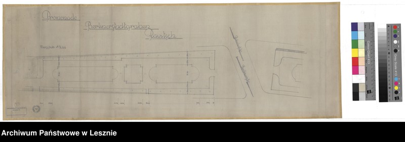 Obraz 1 z jednostki "Rawicz miasto. Dokumentacja projektowa Promenady."