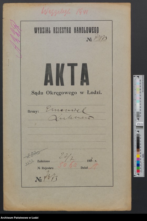 Obraz 2 z jednostki "Emanuel Lachman – zakład fryzjerski"