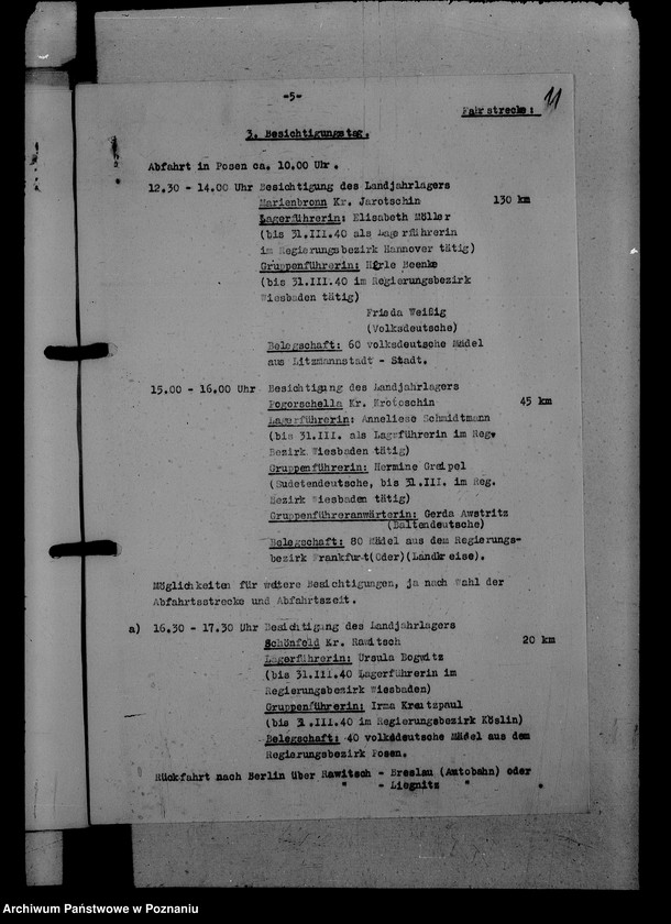 Obraz 15 z jednostki "Schriftwechsel. Stattsrat Schmit- Bodenstedt- Besuch im Warthegau"