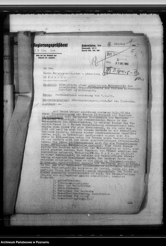 Obraz 11 z jednostki "Gesundheitsämter"