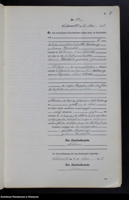 image.from.unit.number "Sterbe-Neben-Register Nr 25-76"