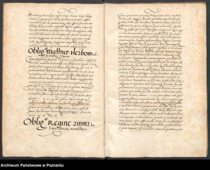 Obraz 10 z jednostki "Liber controversiarum coram consulatu Posnaniensi actarum ..."