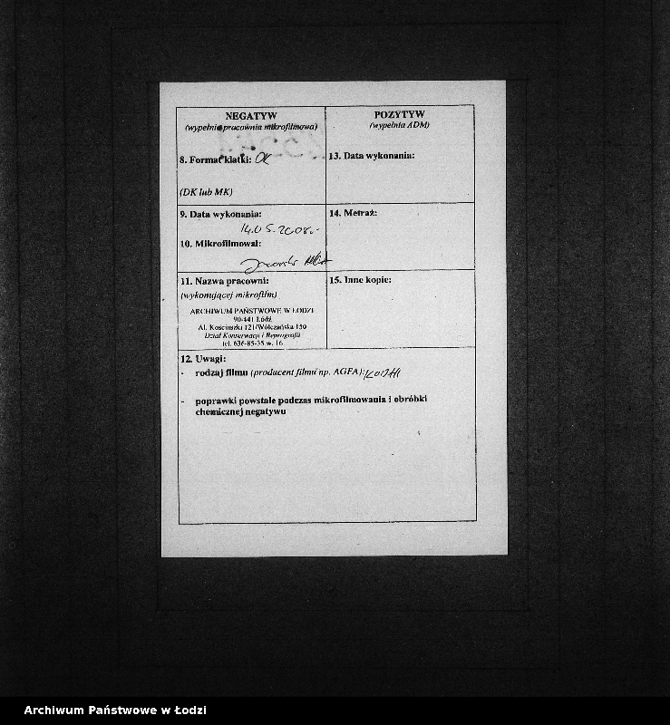 Obraz 3 z jednostki "Akta urodzeń"