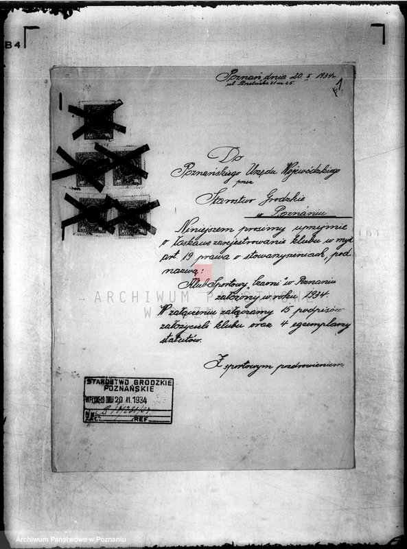 Obraz 5 z jednostki "/Klub Sportowy,,Czarni" w Poznaniu/"