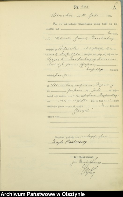 image.from.unit.number "Geburts-Haupt-Register Tom II,Nr 400 - 789"