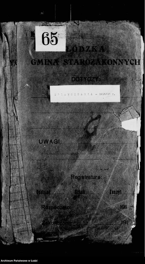 Obraz 4 z jednostki "Sprawozdania"