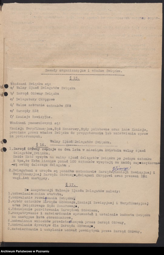 Obraz 8 z jednostki "Statut Związku i jego zmiany."