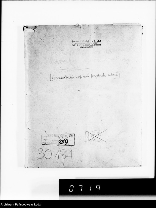 Obraz 4 z jednostki "Rüstungsinspektion des Wehrkreises XXI Abt.Verwaltung.[Korespondencja w sprawie przydziału żelaza]"