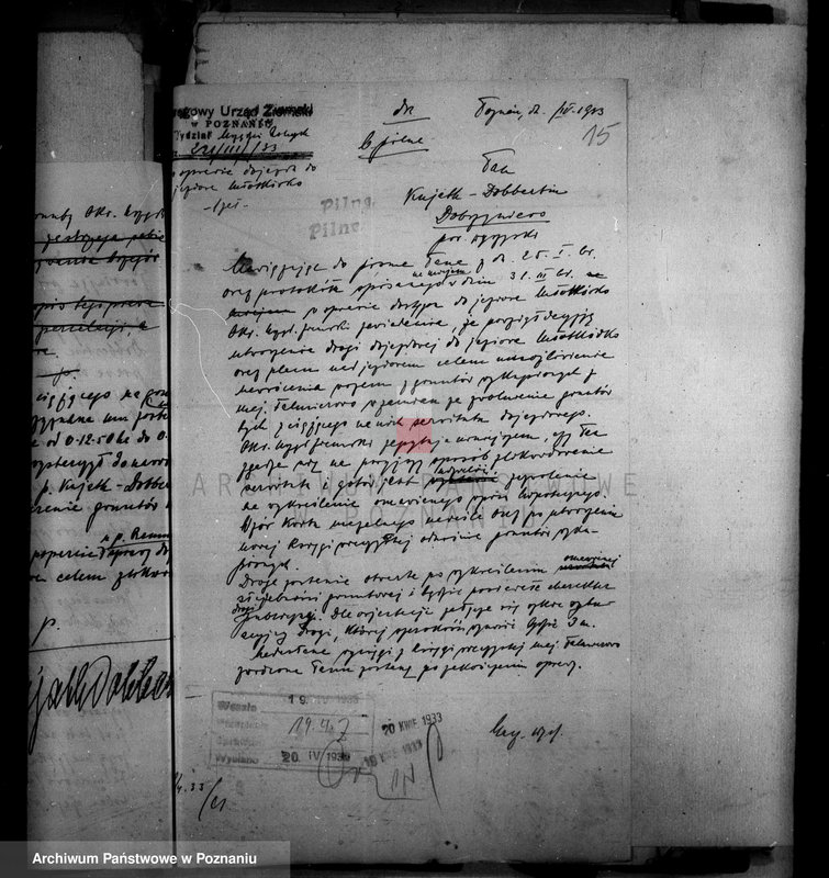 Obraz 19 z jednostki "Przymusowy wykup majątku Falmierowo powiatu wyrzyskiego"