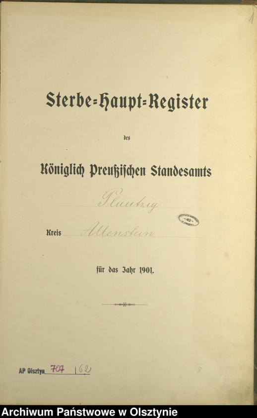 image.from.unit.number "Sterbe-Haupt-Register Nr 1 - 21"