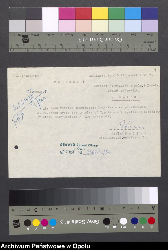 image.from.unit.number "Feliks Adela "Typ bohatera opolskiej młodzieży""
