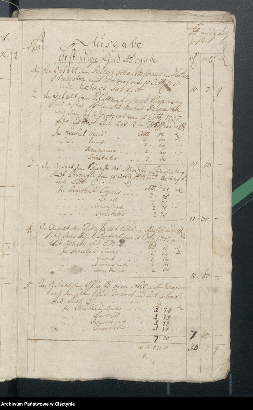 image.from.unit.number "Seehestensche Schul Cassen Rechnung"