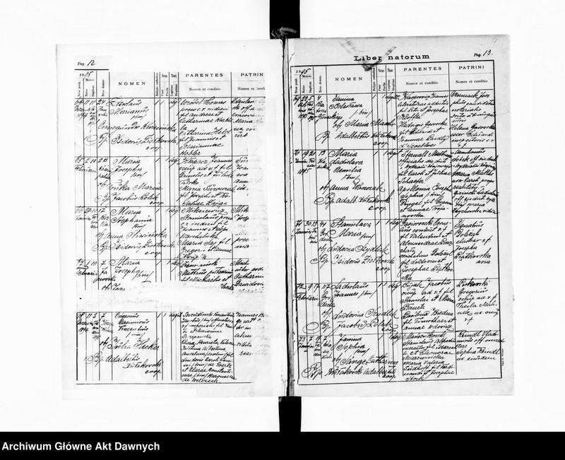 image.from.unit.number "Parafia: Lwów, parafia św. Anny. Dekanat: Lwów. Księga metrykalna urodzeń, ślubów i zgonów dla całej parafii."