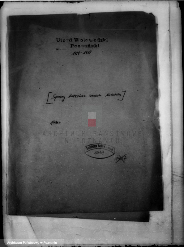 Obraz 4 z jednostki "/Sprawy budżetowe miasta Mikstatu/"