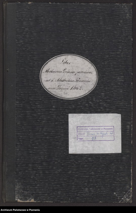 Obraz 2 z jednostki "Księga zgonów"